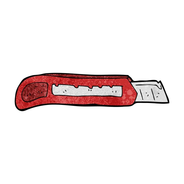 Cuchillo de dibujos animados — Vector de stock
