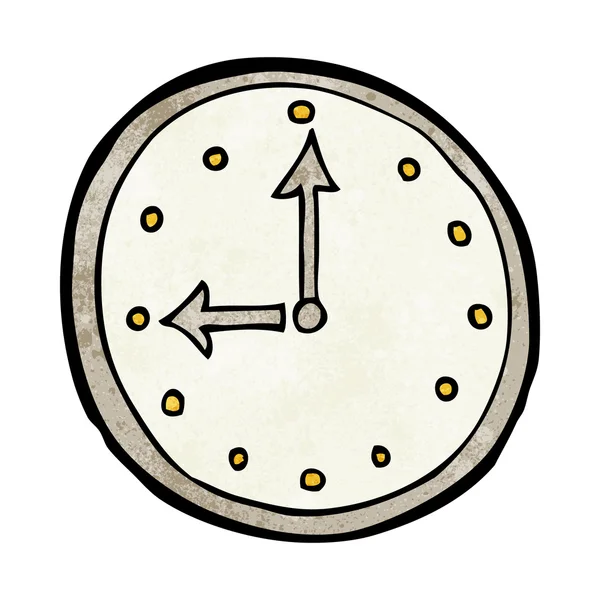 Cartoon-Uhr-Symbol — Stockvektor