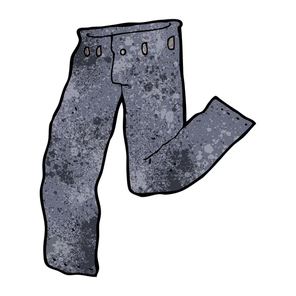 Jeans de dibujos animados — Vector de stock