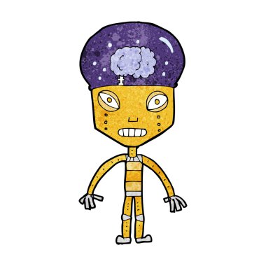 çizgi film garip robot