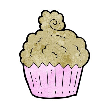 karikatür cupcake