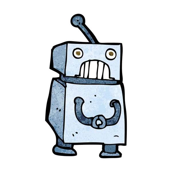 Robot de dibujos animados — Archivo Imágenes Vectoriales