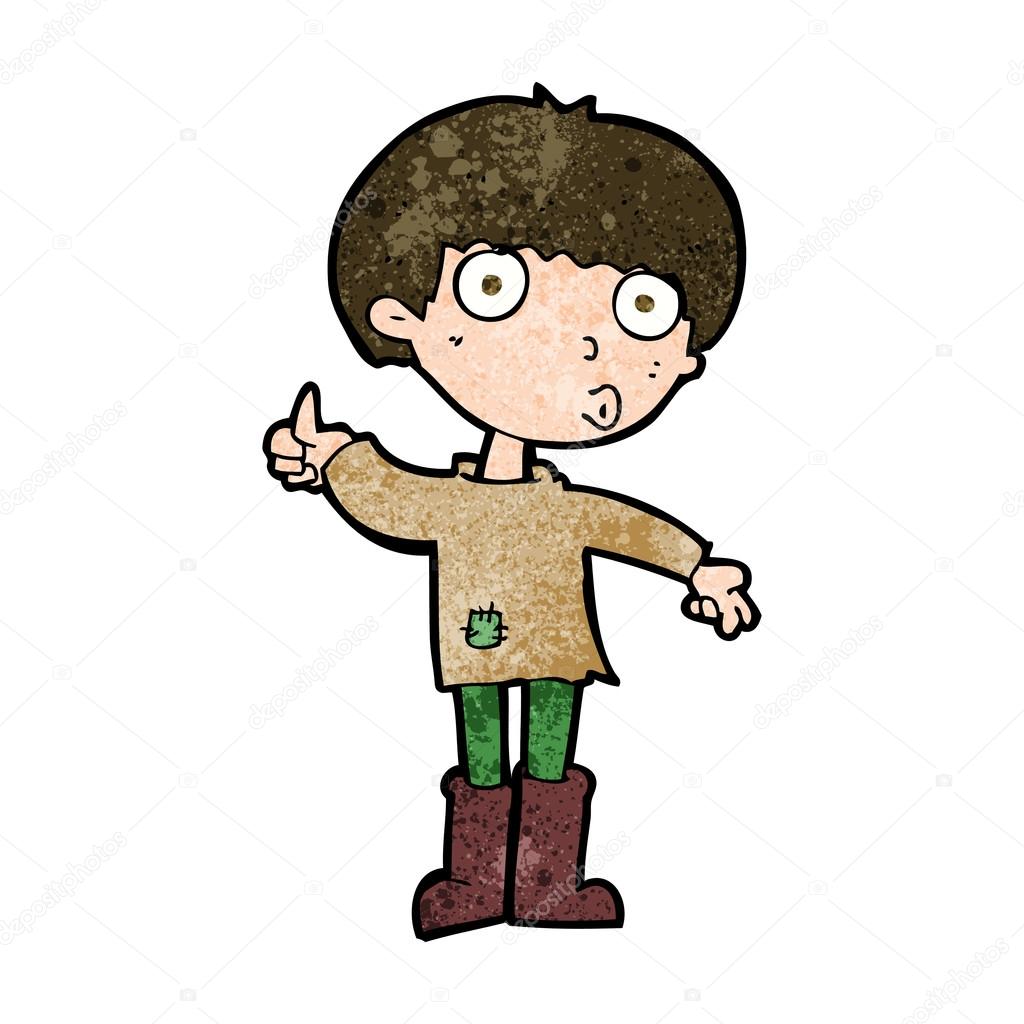 Cartoon boy asking question Stock Vector by ©lineartestpilot 45560209