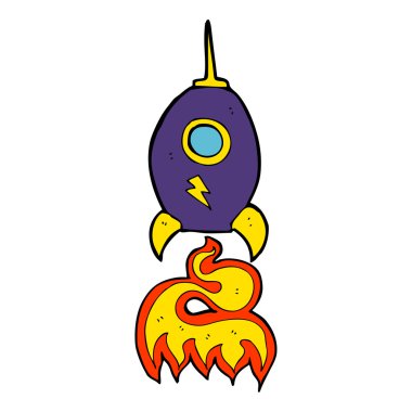 çizgi film uzay gemisi