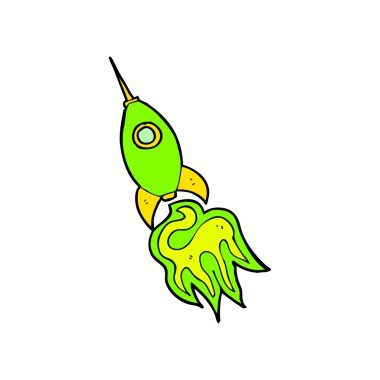 çizgi film uzay roketi