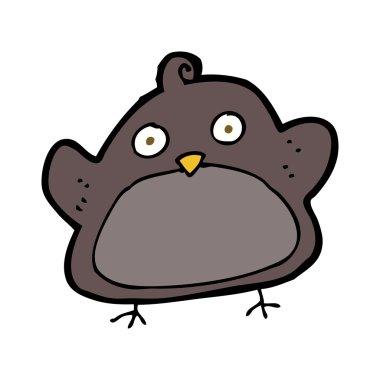 karikatür kuş