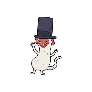 Silindir şapkalı maymun.