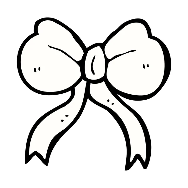 Cartoon noeud papillon — Image vectorielle