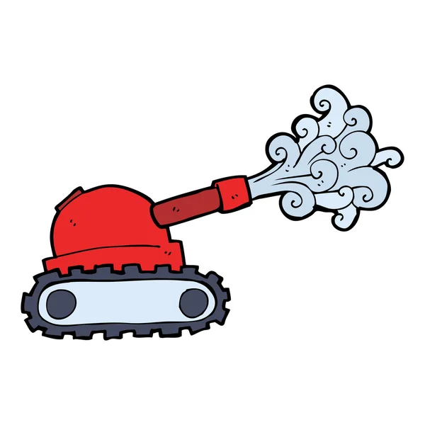 Karikatür tank — Stok Vektör