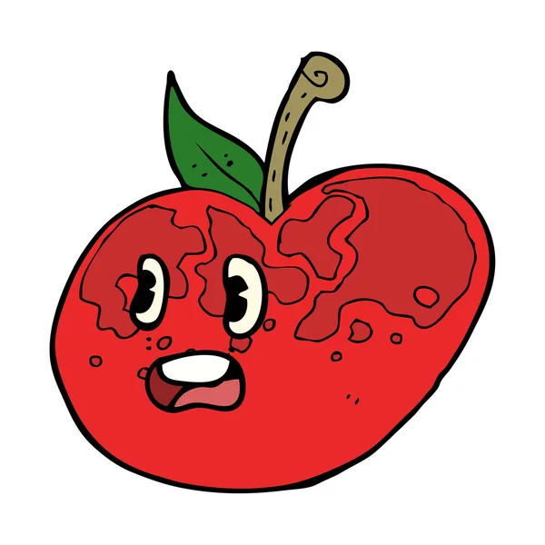 Manzana de dibujos animados — Archivo Imágenes Vectoriales