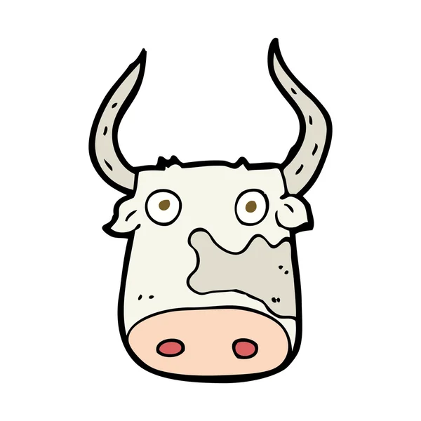 Vaca de dibujos animados — Vector de stock
