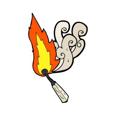 karikatür yanan maç