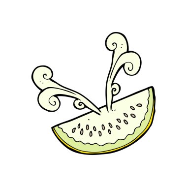 karikatür kavun dilimi