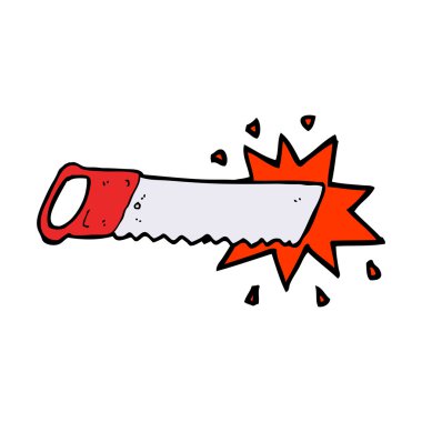 çizgi film testeresi