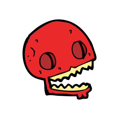 çizgi film korkunç Kurukafa