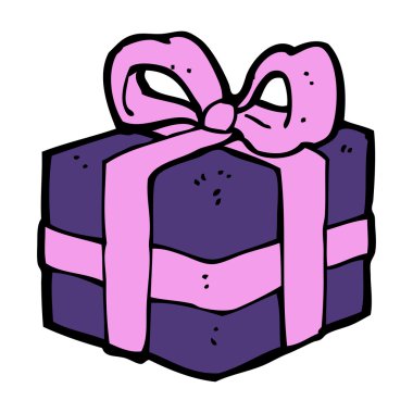 Noel hediyesi cartoon