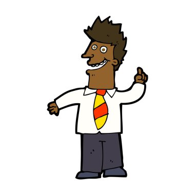 İyi bir fikri olan çizgi film adamı.