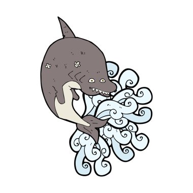 karikatür köpek balığı