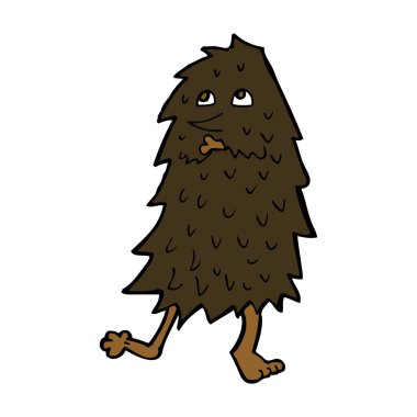 çizgi film canavarı