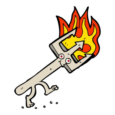 çizgi film şeytan çatal