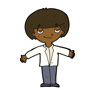 kendini beğenmiş çocuk çizgi film