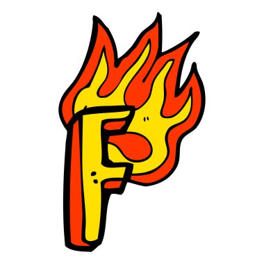 çizgi film yanan mektup