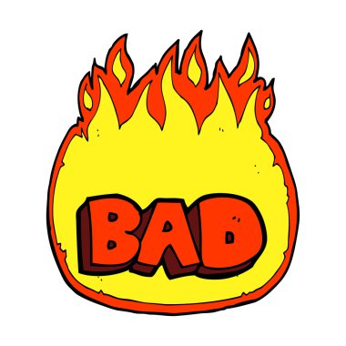 çizgi film kötü işaret