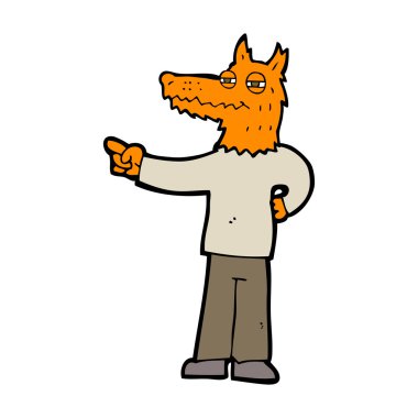 Çizgi filmdeki tilki adam