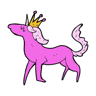 karikatür unicorn