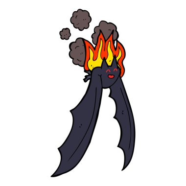 Çizgi Film ürkütücü bat