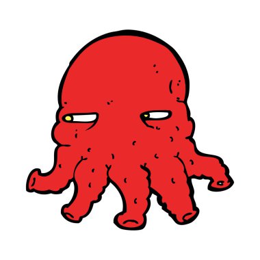 çizgi film uzaylı yüzü