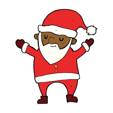 Noel Baba dans çizgi film