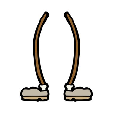 çizgi film bacakları