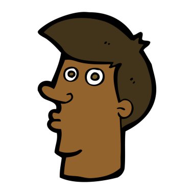 şaşkın adam çizgi film