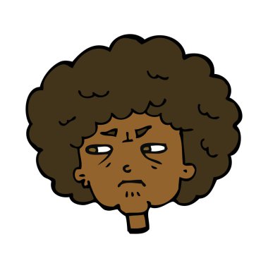 Çizgi filmdeki huysuz yaşlı kadın