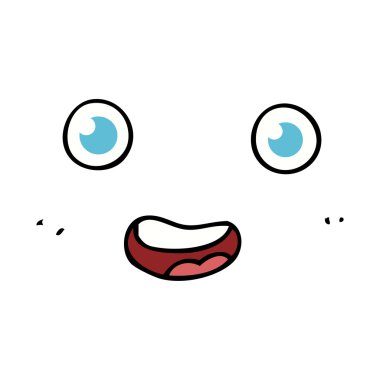 yüzüne bakarak karikatür