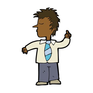 Çizgi filmci derdini anlatıyor.