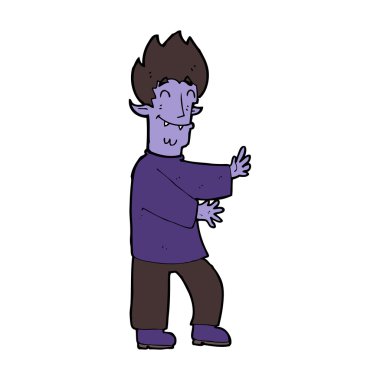 çizgi film heyecanlı vampir