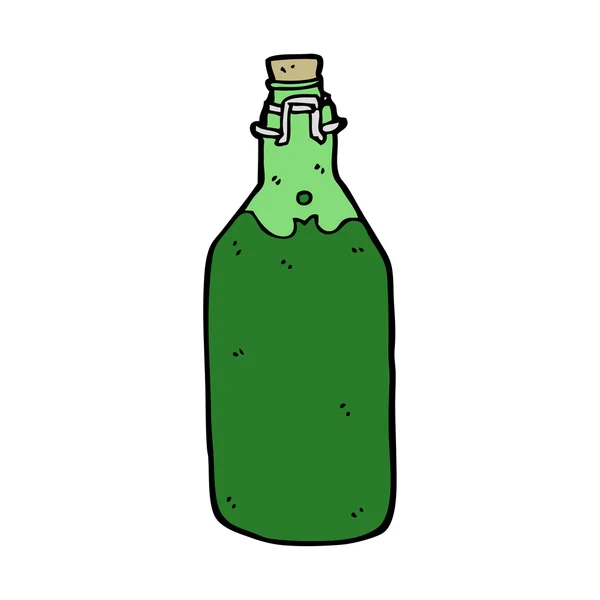 Cartoon bottle — Stock Vector