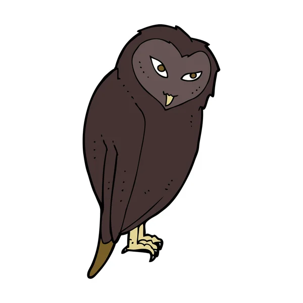 Мультяшная сова — стоковый вектор