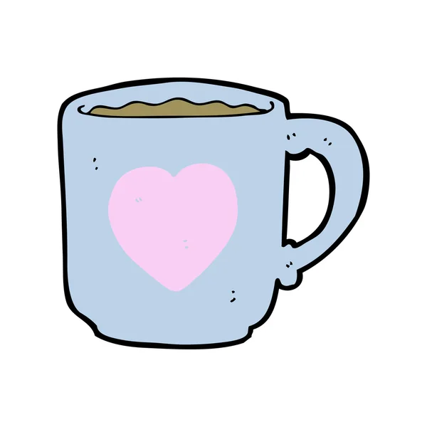 卡通咖啡杯 — 图库矢量图片