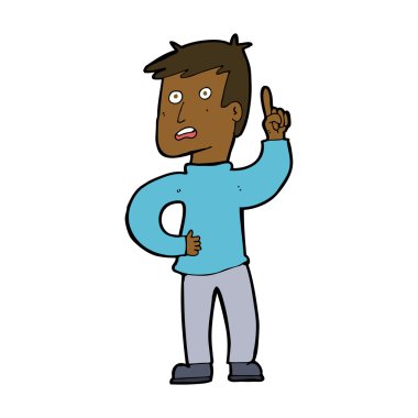 Çizgi filmci çocuk.