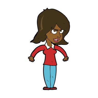 çizgi film ortalama kadın