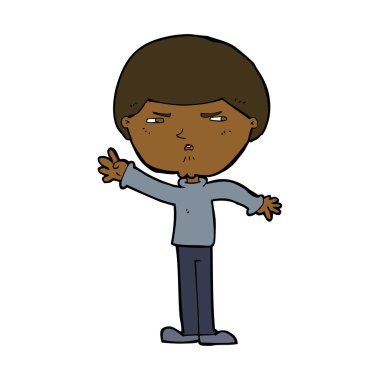 kötü bir adam çizgi film