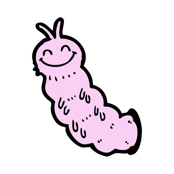 Cartoon caterpillar — Stockvector