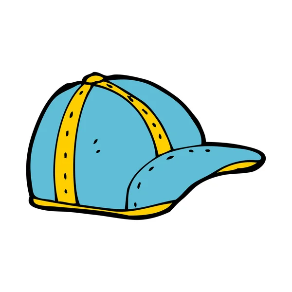 Cartoon old school cap — Stock Vector