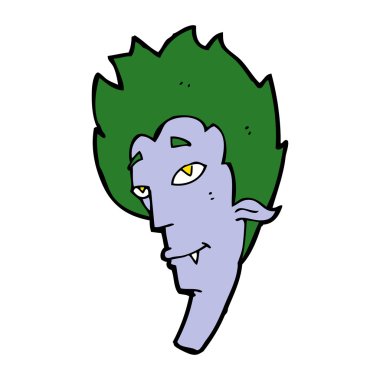 çizgi film vampire kafa