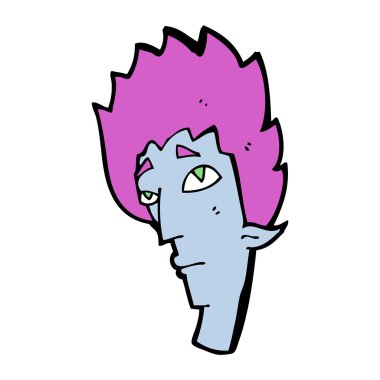 çizgi film vampire kafa