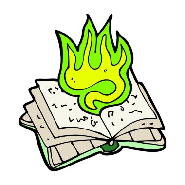 çizgi film büyü kitabı