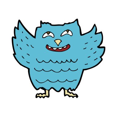 Mutlu baykuş çizgi filmi.